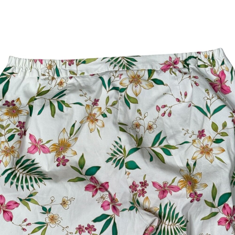 Rafaella Floral Capri Pants Size 20W - Picture 3 of 7